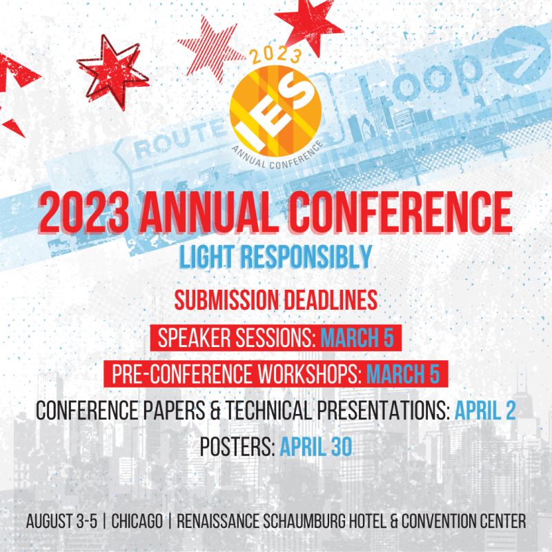 Light Responsibly 2023 IES Annual Conference Lighting Design