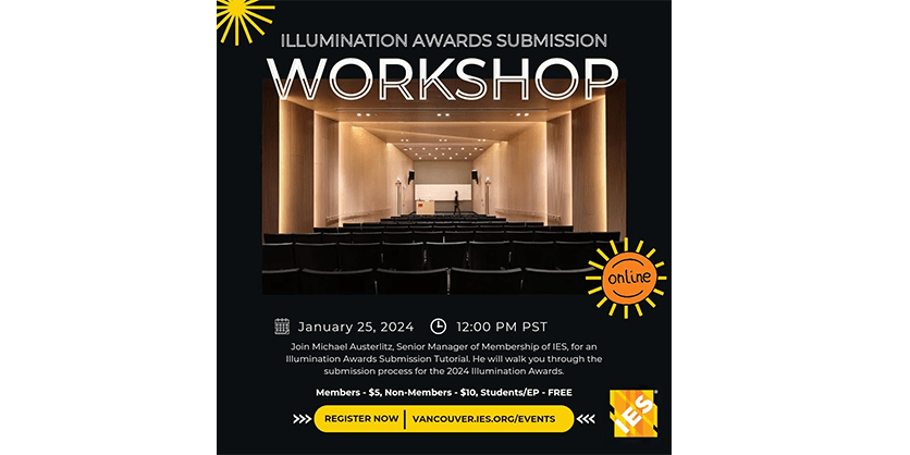 IA- Illumination Awards Online Workshop West Coast Time Zone