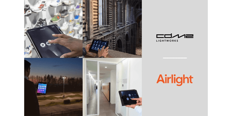 Airlight and CDm2 Join Forces to Offer Casambi Bluetooth Control Solutions