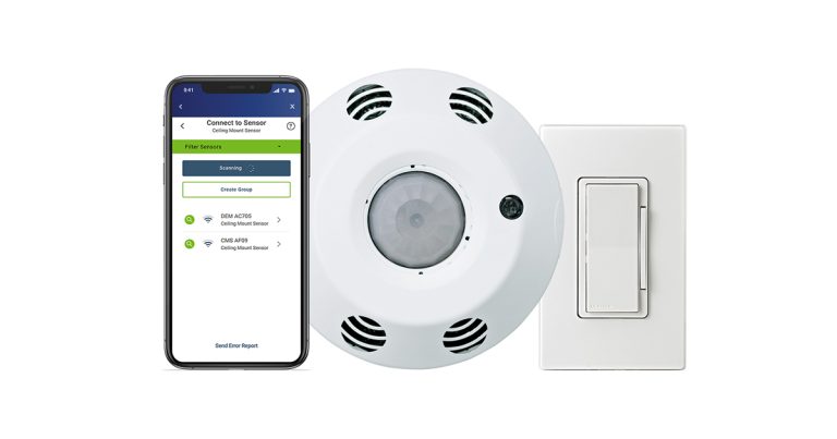 Leviton: New Smart Ceiling Mount Room Controllers and Sensors