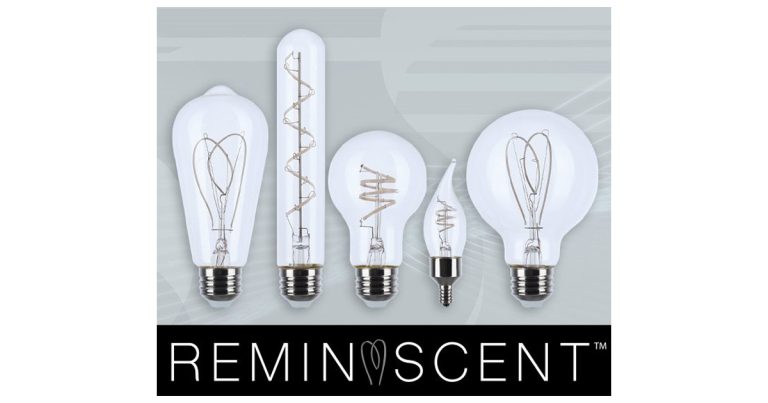 SATCO|NUVO: REMINISCENT Gray LED Filament Lamps