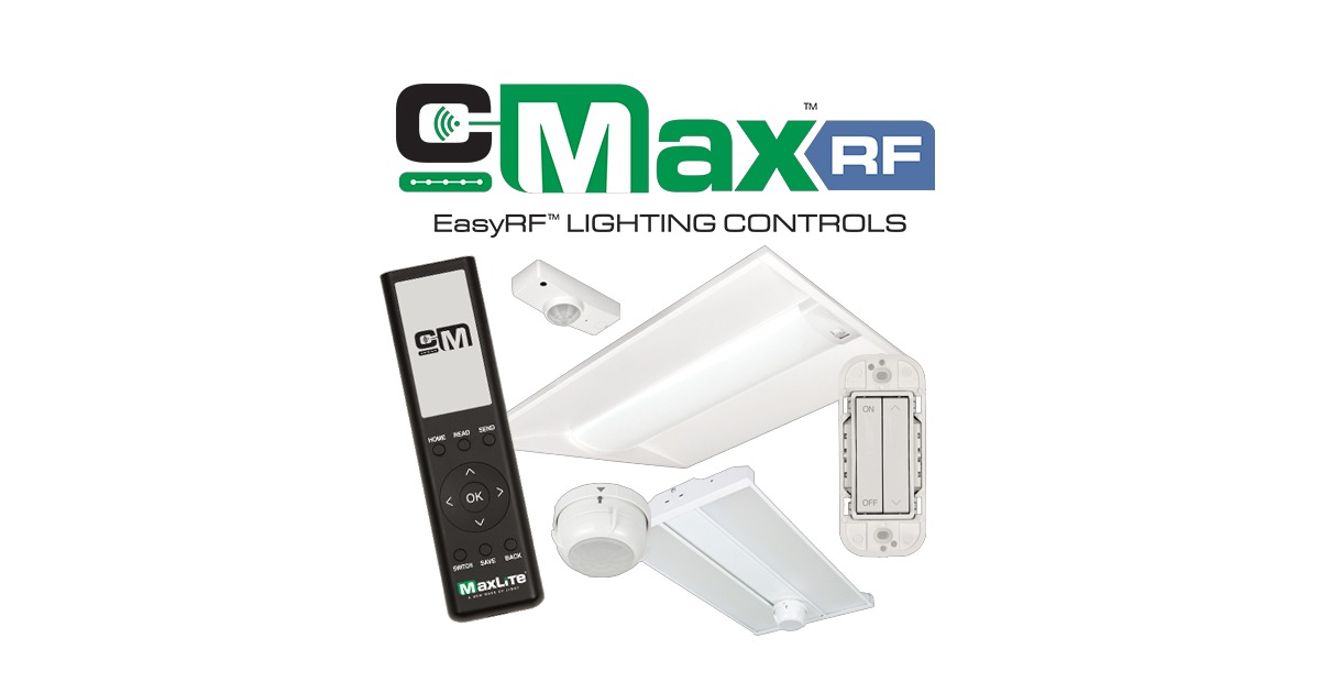 MaxLite: EasyRF – Simple Room-Based Wireless Lighting Controls