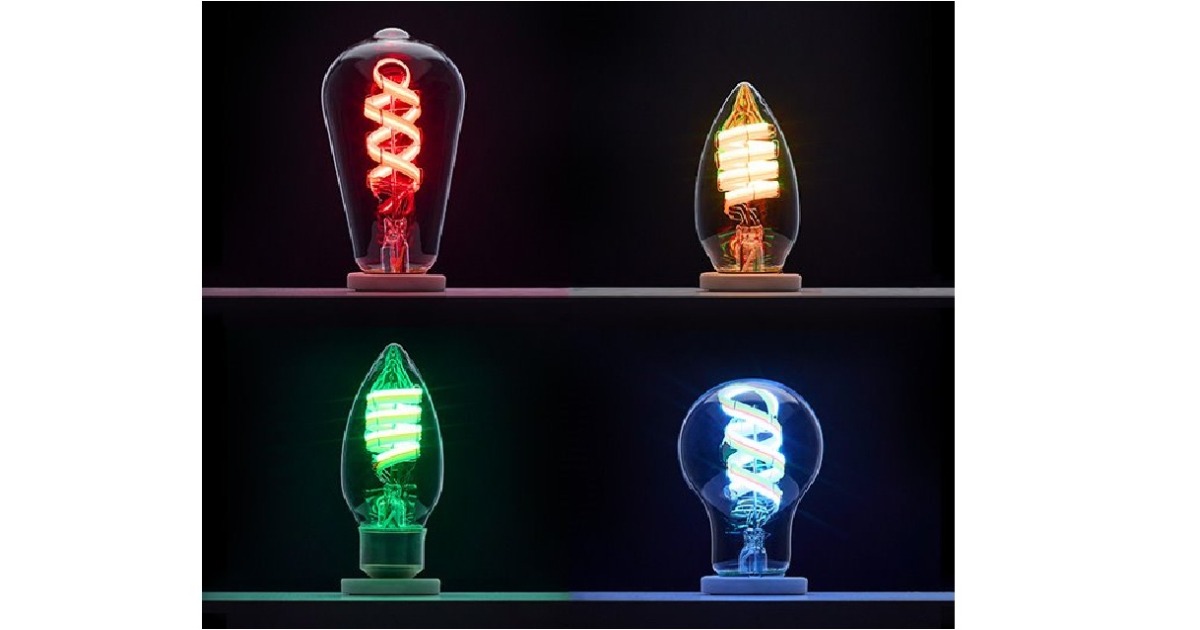 SATCO|NUVO: Smart Color-Changing Bulbs in Medium Base & Candelabra Base