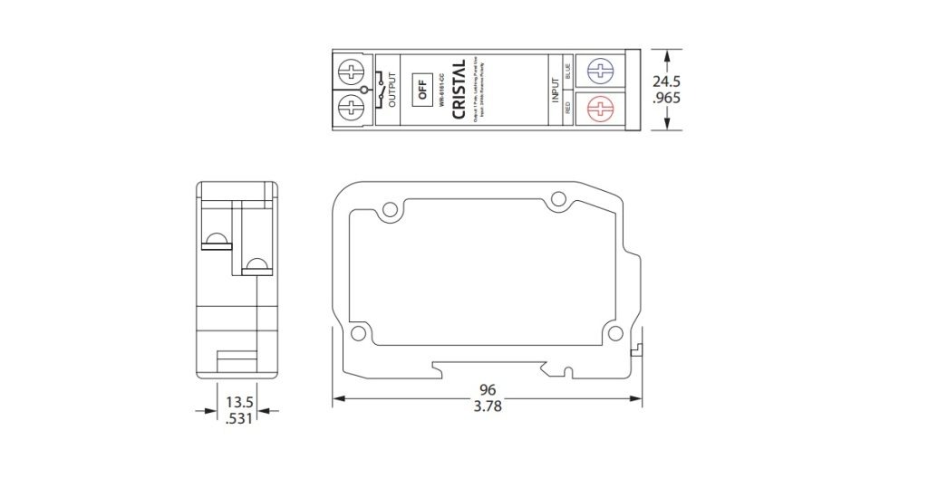 April 3, 2025 - Cristal_ Lighting Relays - WR-6161-CC
