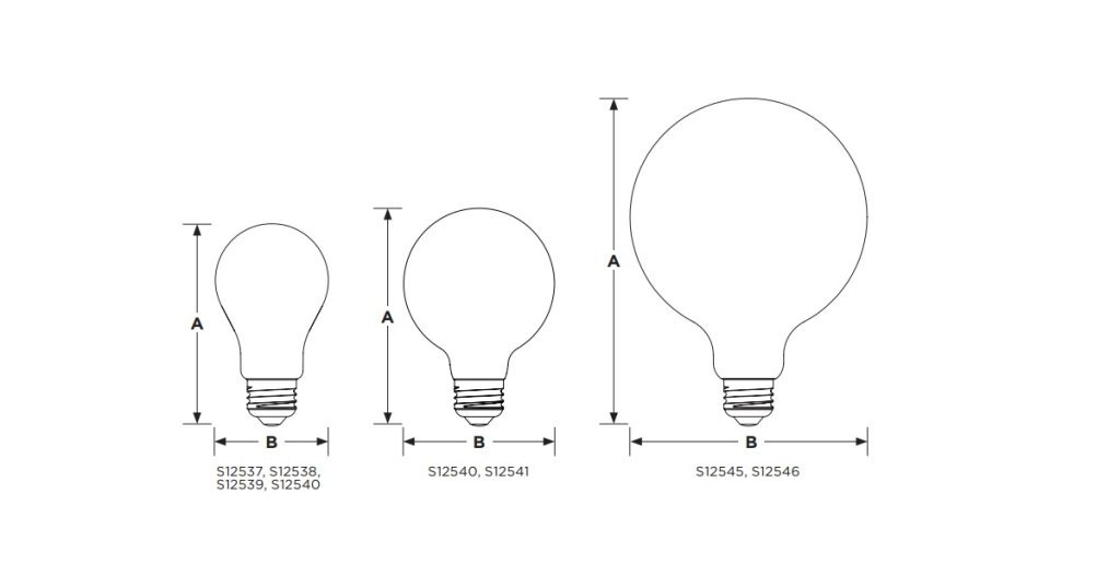 SATCO_NUVO_ Silver & Gold Crown LED Lamps 1